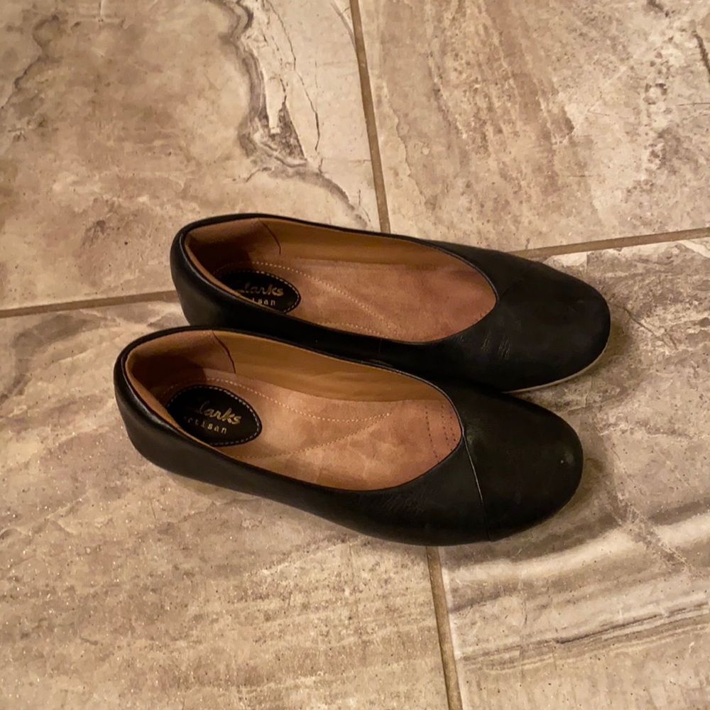 Clarks feature fest black size 7 EUC